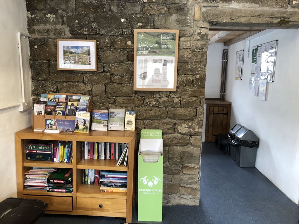 Information corner with books