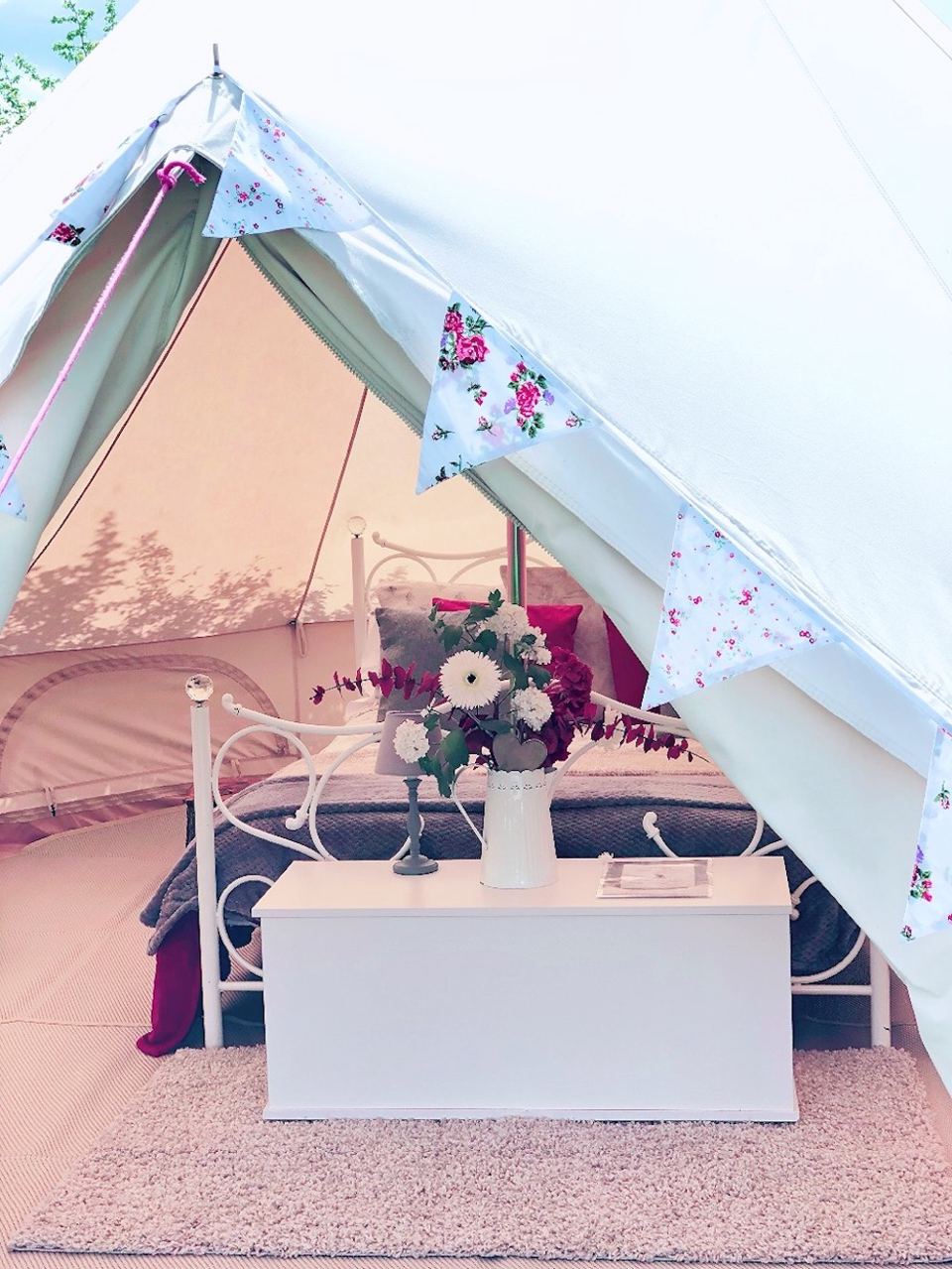 Bell tent doorway