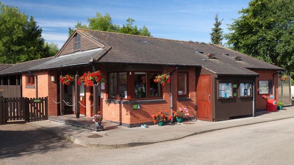 Reception building