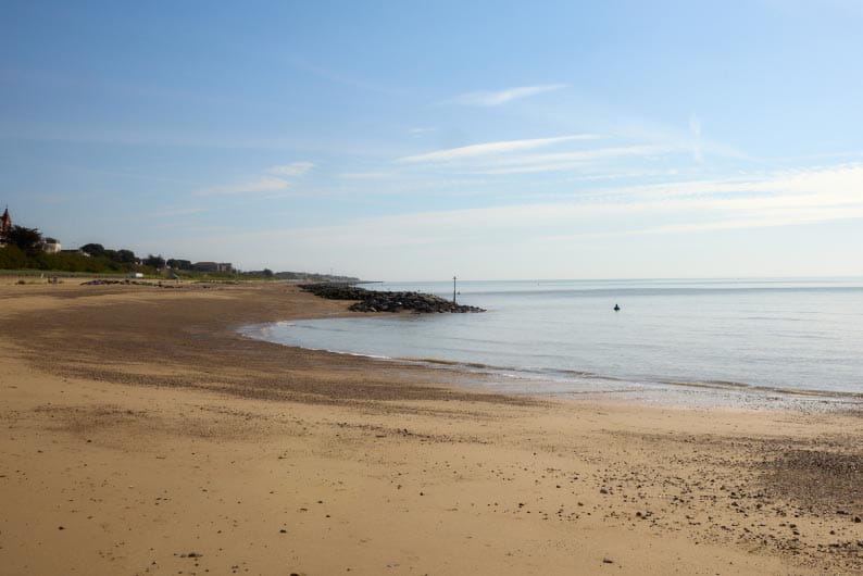 Sandy beach nearby
