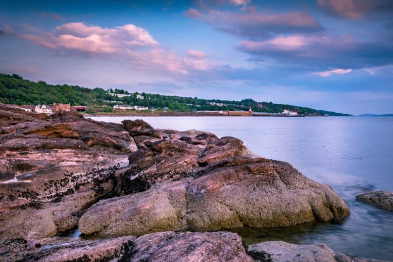 Rocky shore near Wemyss Bay