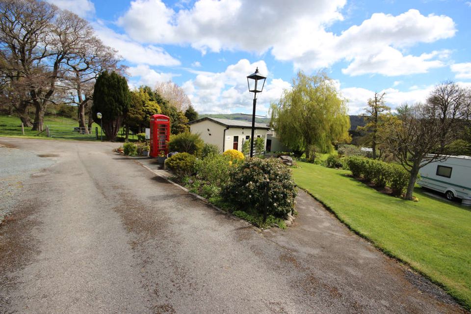 Site drive and gardens