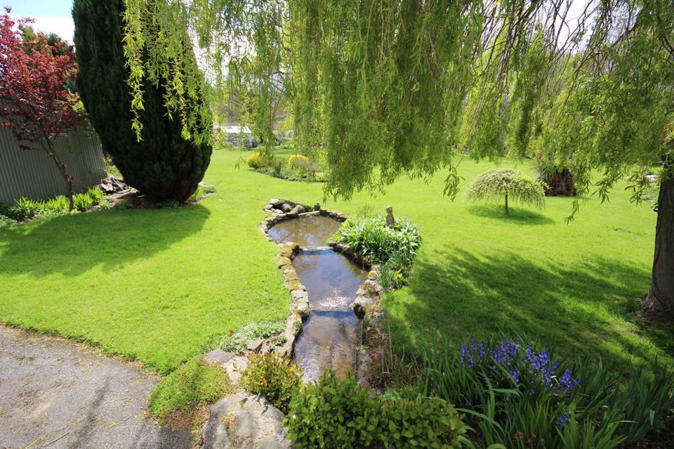 Stream through the gardens