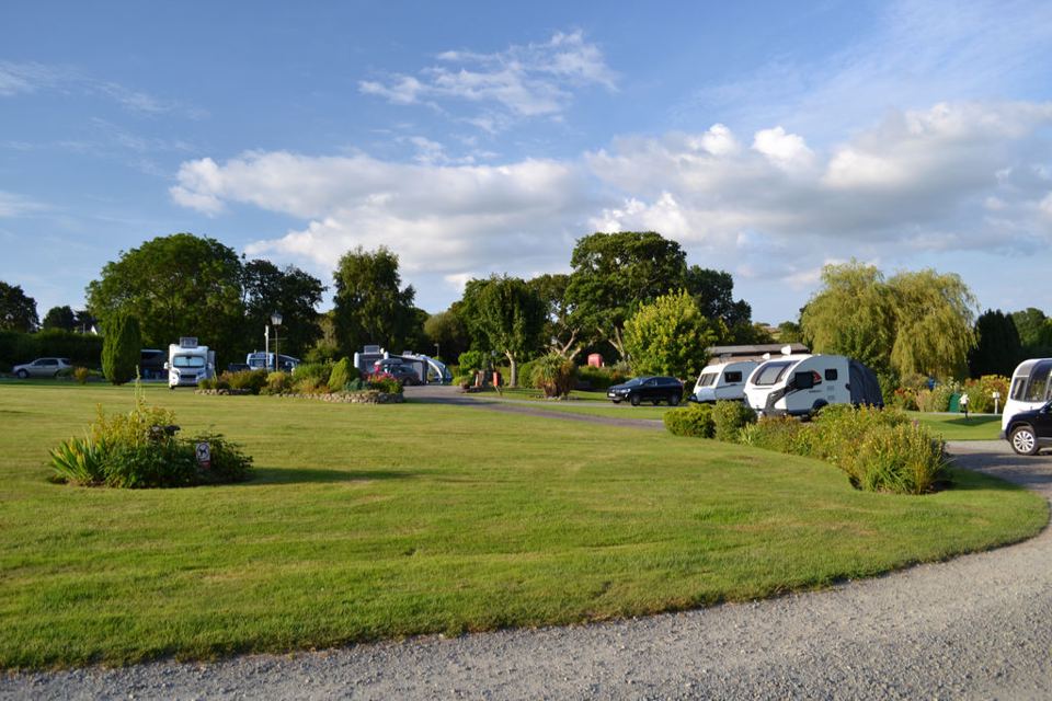 Touring pitches and gardens