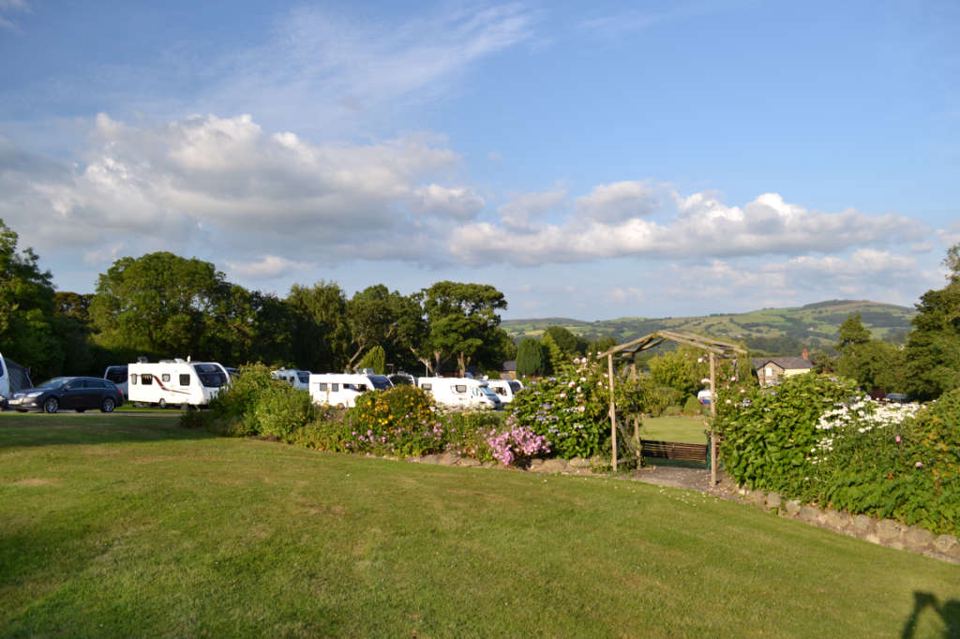Touring field and hills