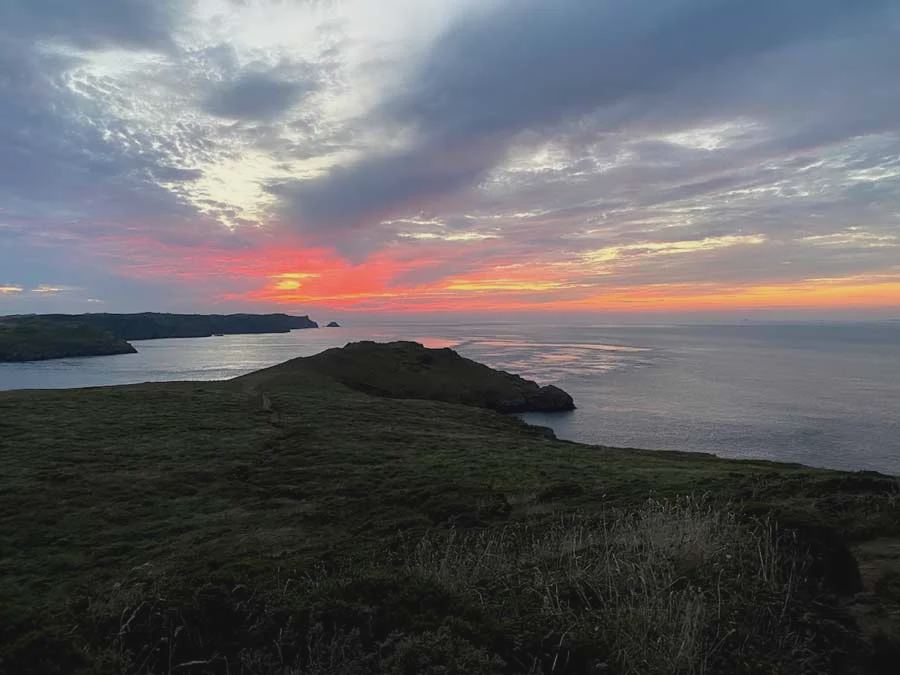 Sunset from the peninsula