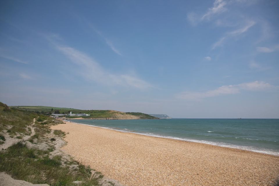 Shingle and sand beach
