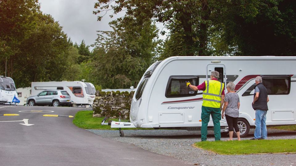 Arriving on site