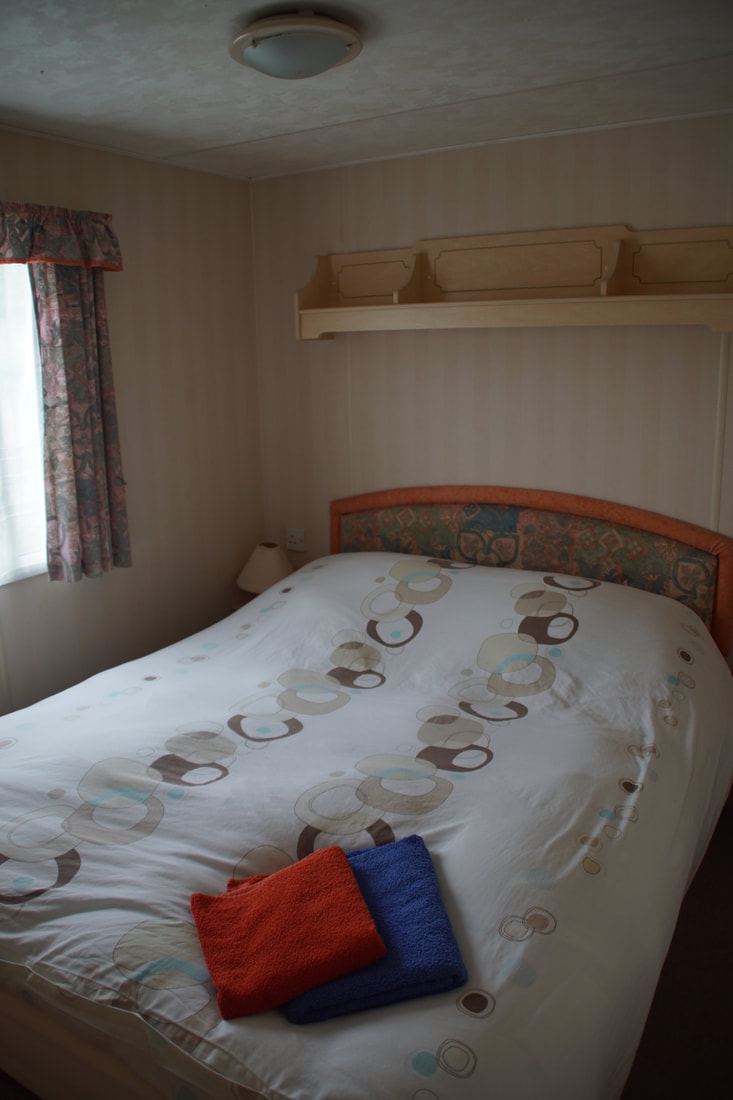 Double bedroom in a static