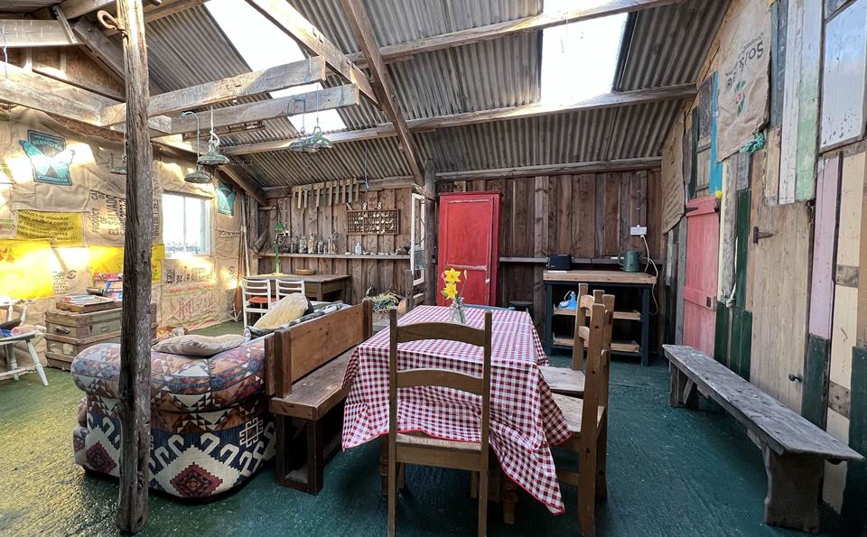 Communal camp barn