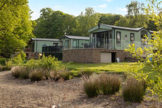 Holiday home with planted garden