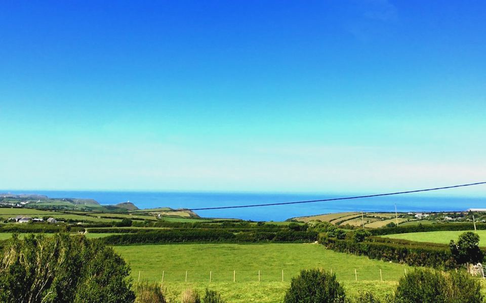 Wide view to the sea