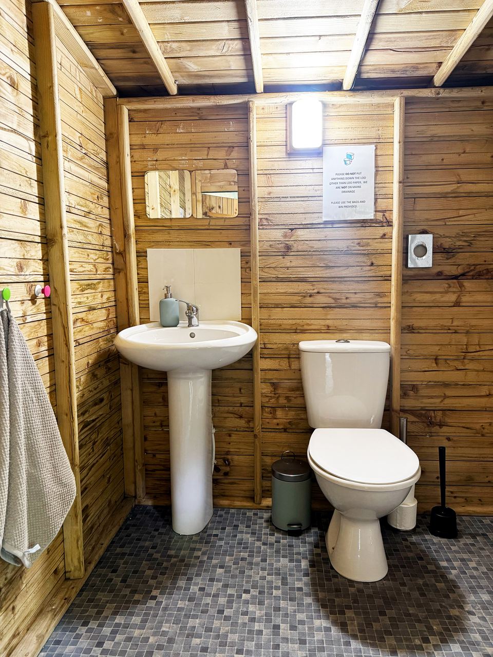 Toilet and basin