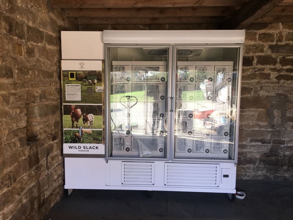 Farm produce vending machine