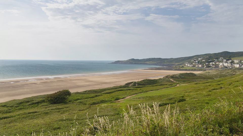 Beach and dunes at the coast