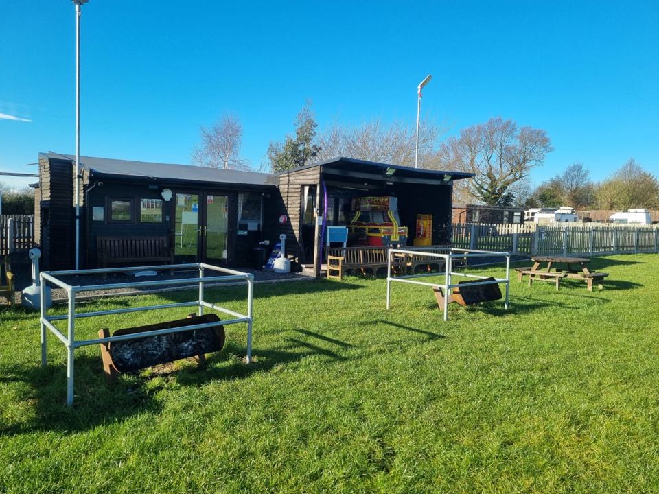 Clubhouse and play equipment