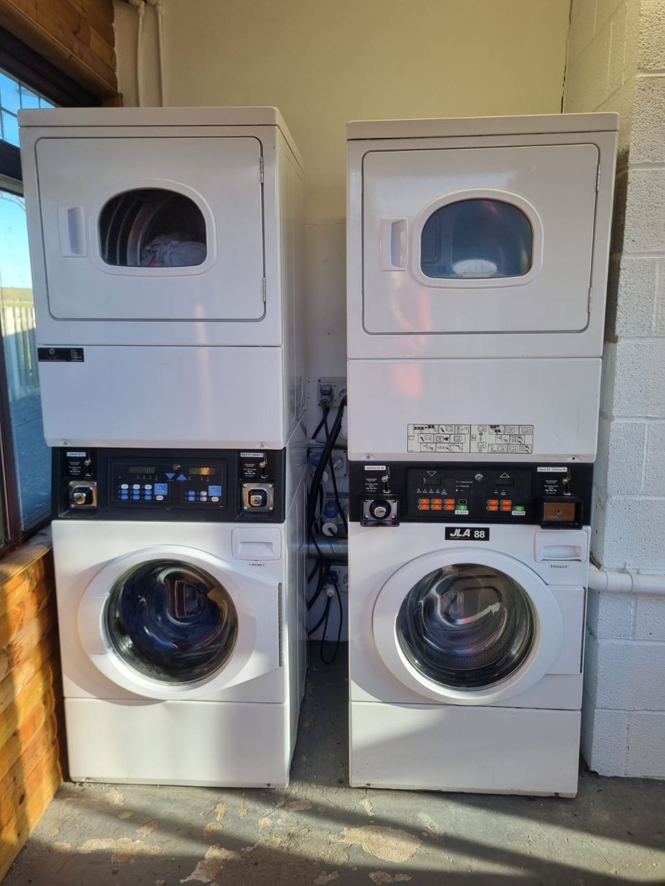 Washers and dryers