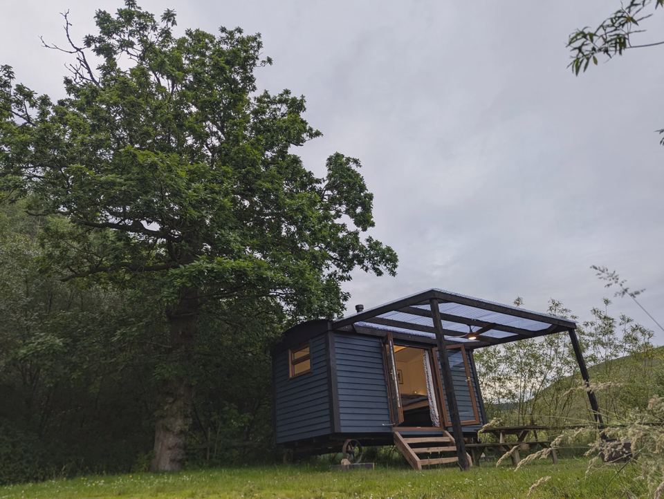 Hut under the oak