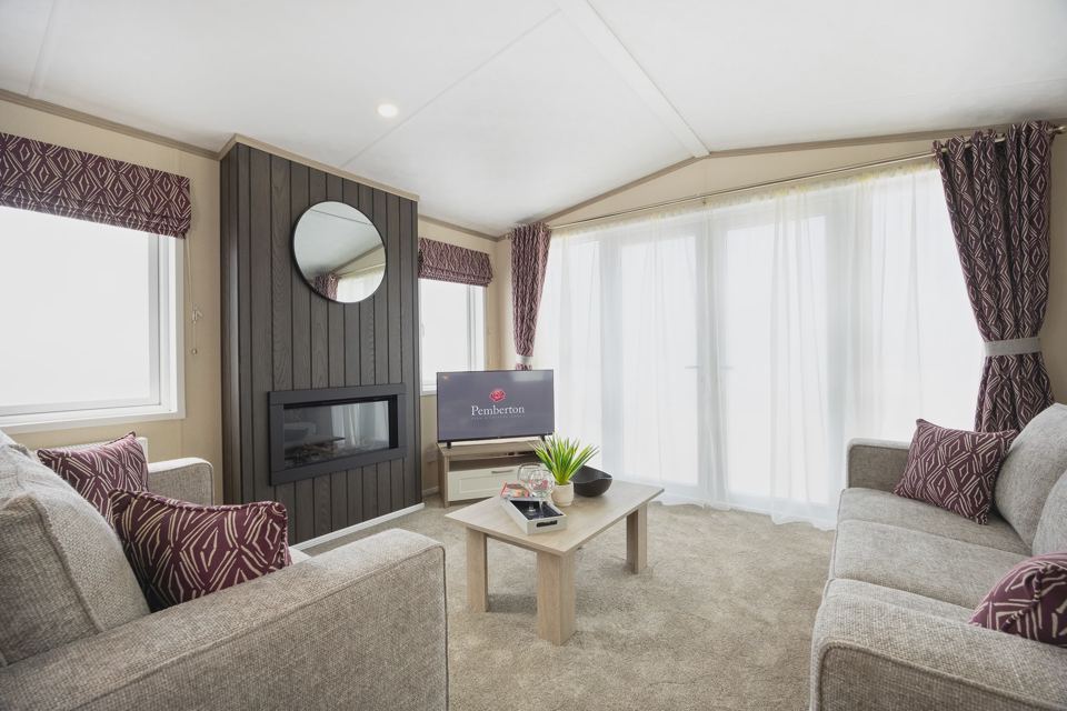 Lounge of a holiday home