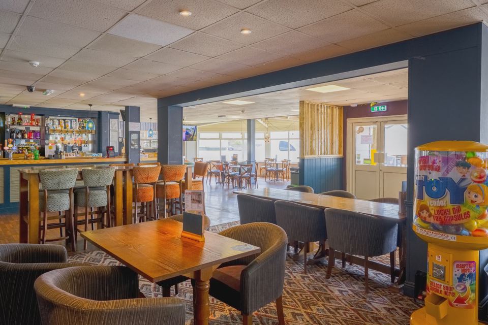Inside the bar