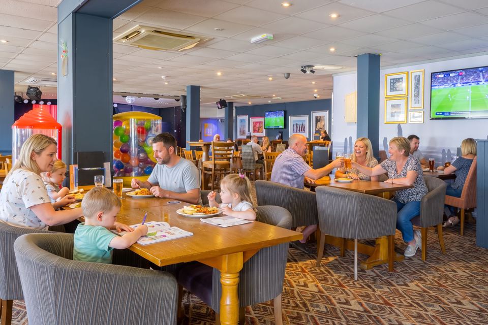 Restaurant dining area