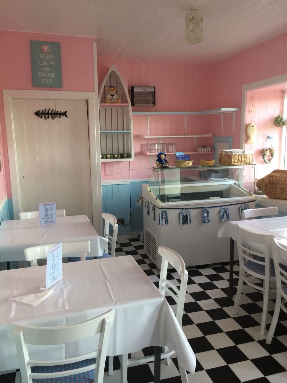 Tea room inside