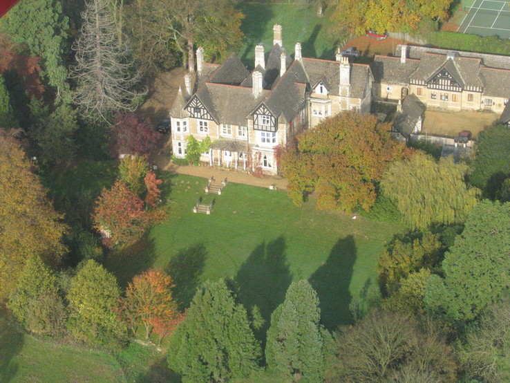 Wing Hall from above