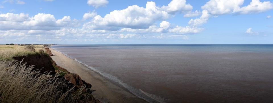 Eroding Holderness coast