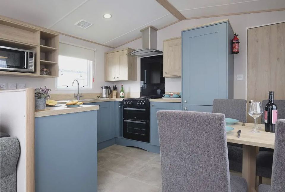 Holiday home kitchen