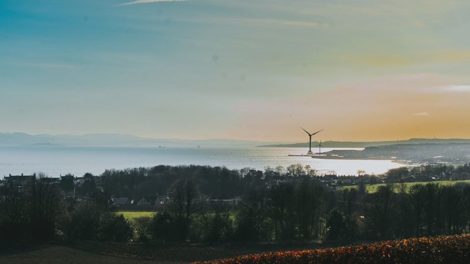 View over the Firth of Forth