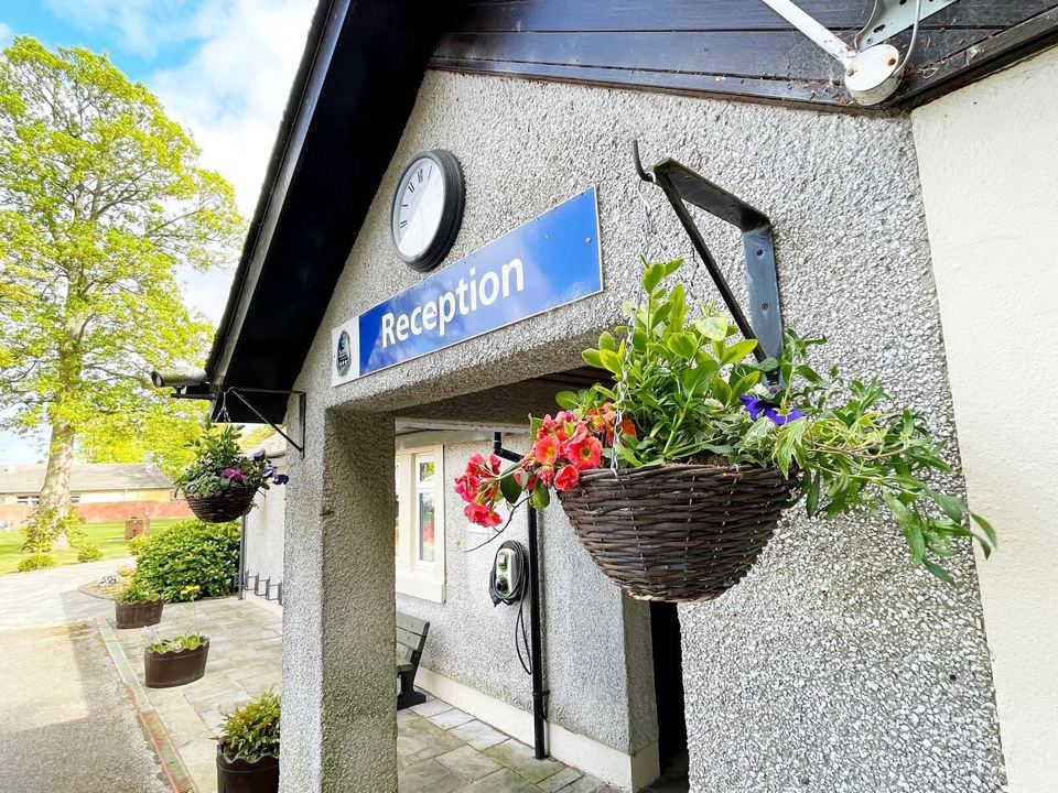Reception entrance