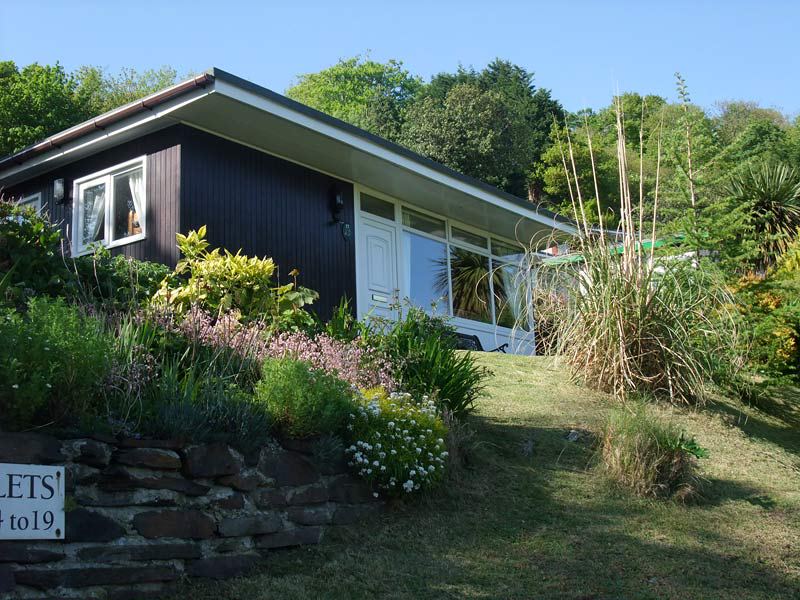 Chalet among the gardens