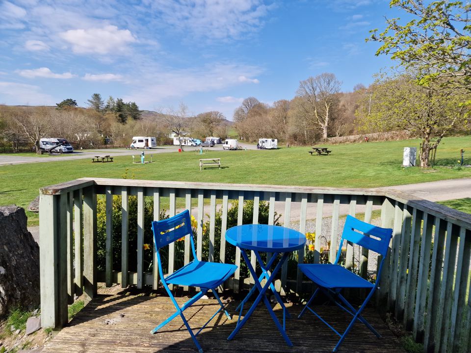 Pod deck over the park