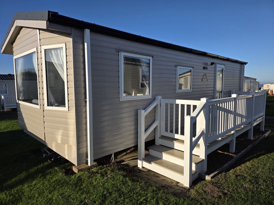 Holiday home with steps