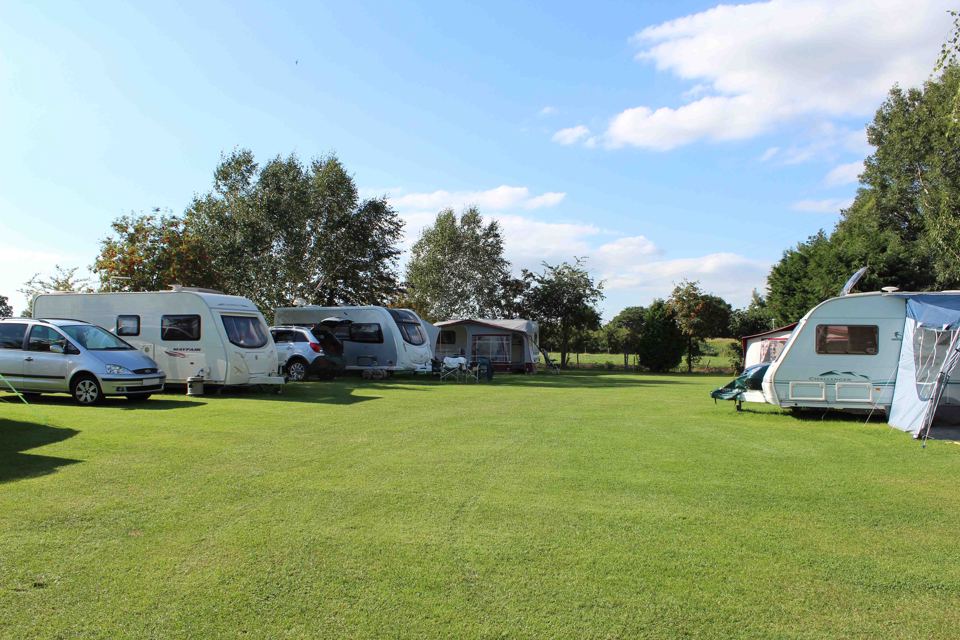 Open grass pitches