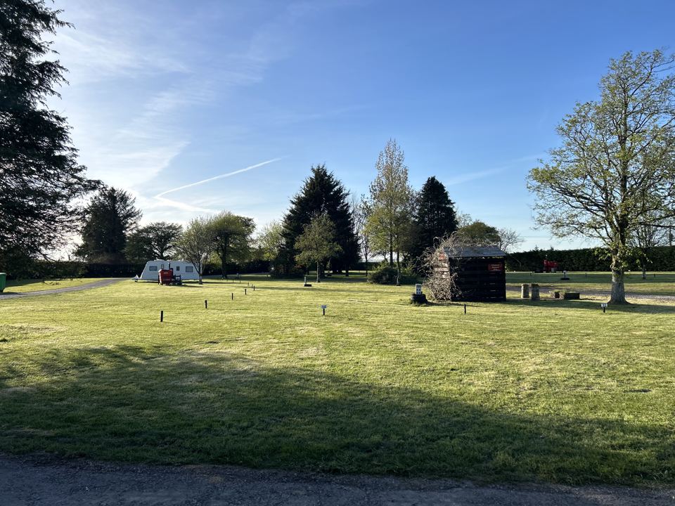 Open grass pitches