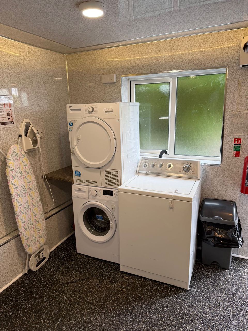 Washer and dryer